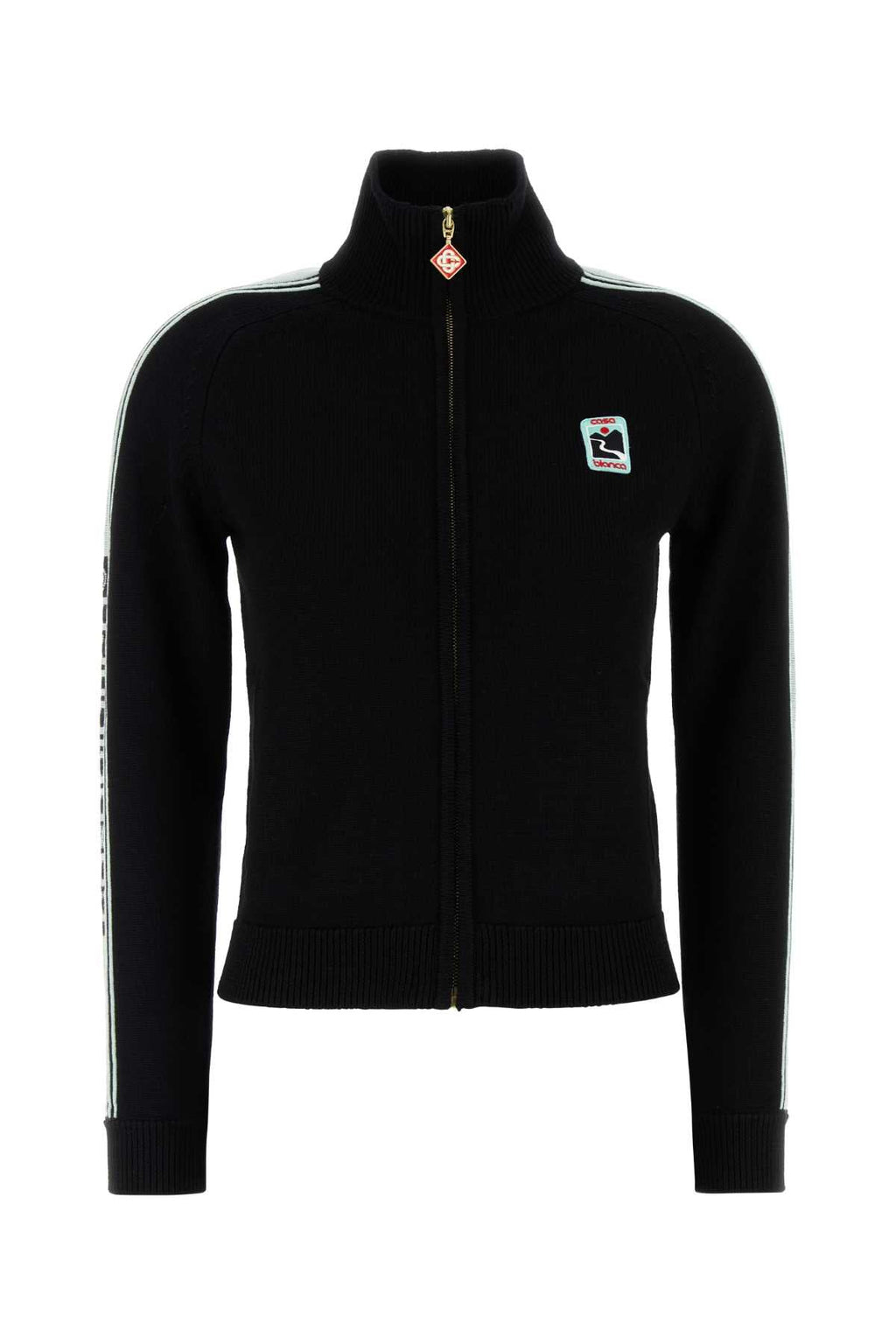 Casablanca Women Black Wool Cardigan
