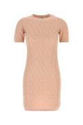 Fendi Women Pink Cotton Blend Dress