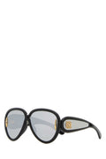 Loewe Unisex Black Acetate Sunglasses