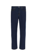 Gucci Men Dark Blue Denim Jeans
