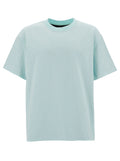 Bottega Veneta Men Light Blue Double Layer T-Shirt In Cotton Man