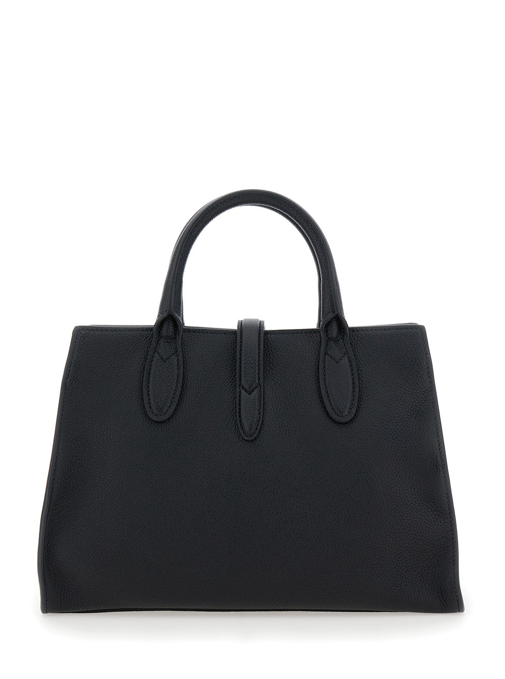 Gucci Women 'Jackie' Black Handbag With Horsebit On The Front And Removable Shoulder Strap In Leather Woman