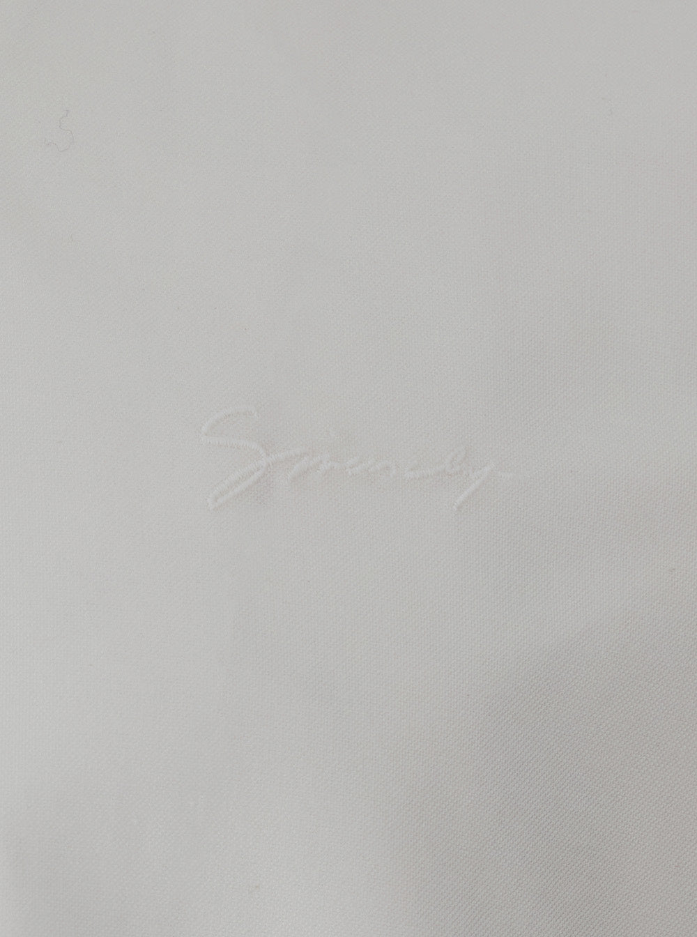 Givenchy Men White Shirt With Logo Embroidered On The Front In Cotton Man