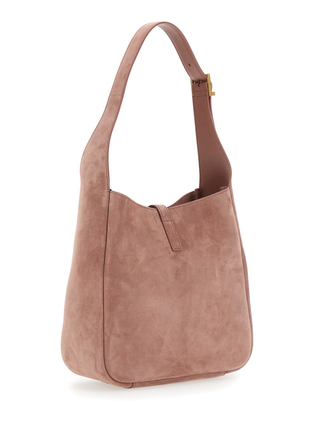Saint Laurent Women 'Le 5 À 7'  Pink Shoulder Bag With Hook Closure With Cassandre In Soft Leather Woman
