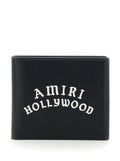 Amiri Men Bi-Fold Wallwt With Logo Lettering On The Front In Leather Man