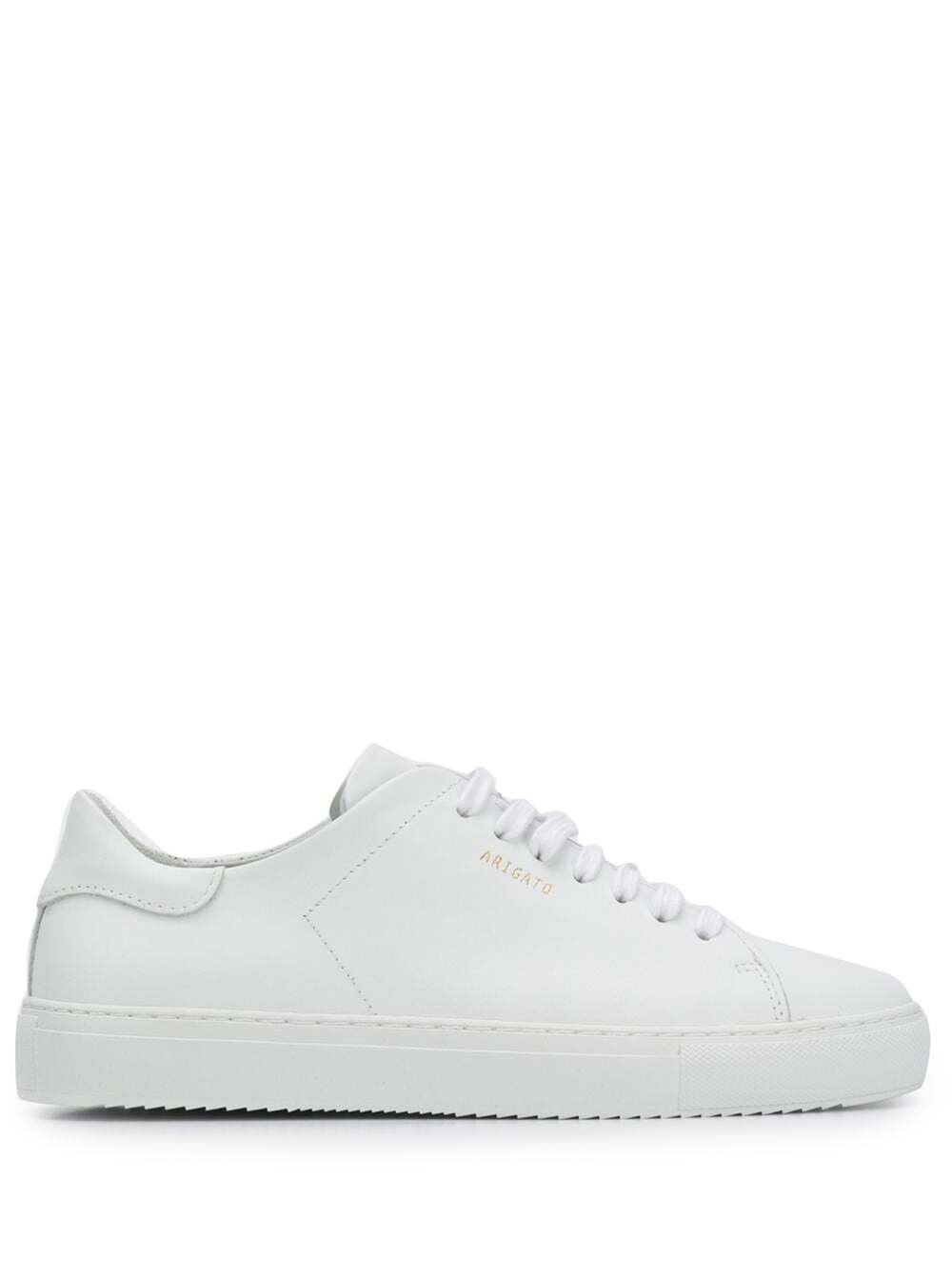 Axel Arigato Women 'Clean 90' White Sneaker With Printed Logo In Leather Woman