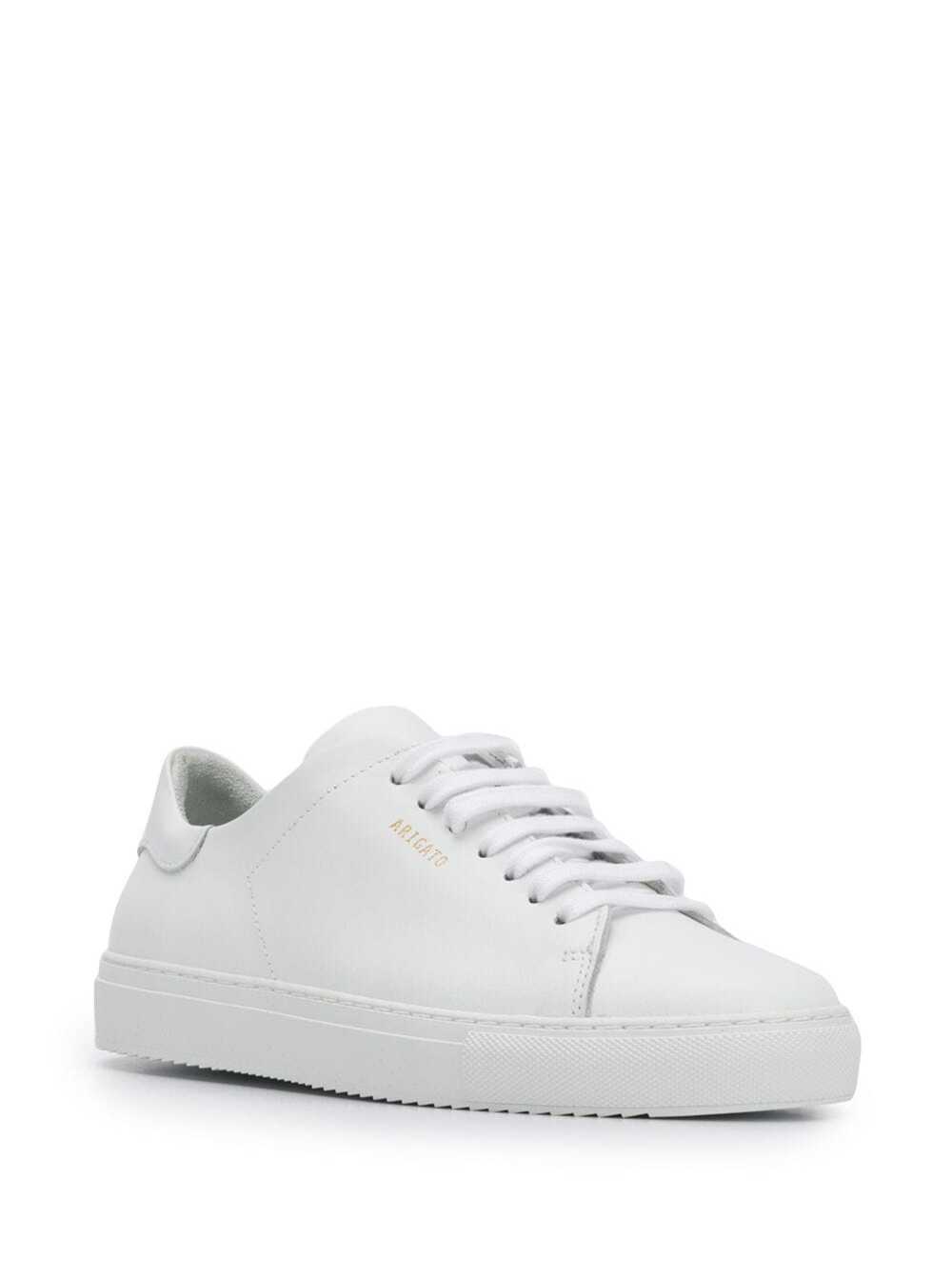 Axel Arigato Women 'Clean 90' White Sneaker With Printed Logo In Leather Woman