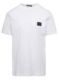 Dolce & Gabbana Men Crew Neck 'Logo' White T-Shirt With Tag For Men