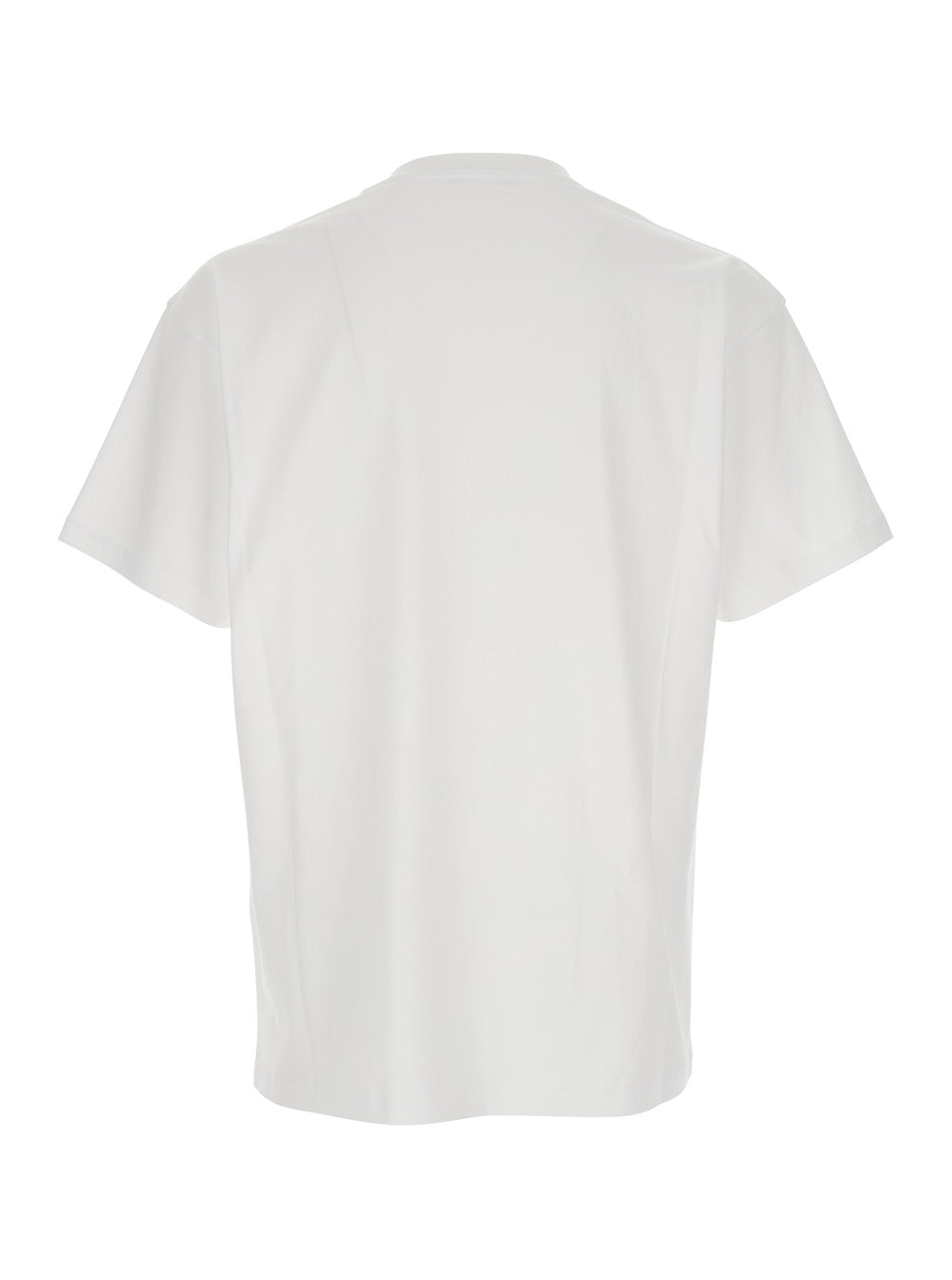 Givenchy Men White T-Shirt With Maxi Logo On The Front For Men