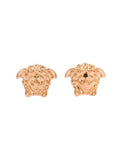 Versace Men Medusa Head Earrings In Gold Brass