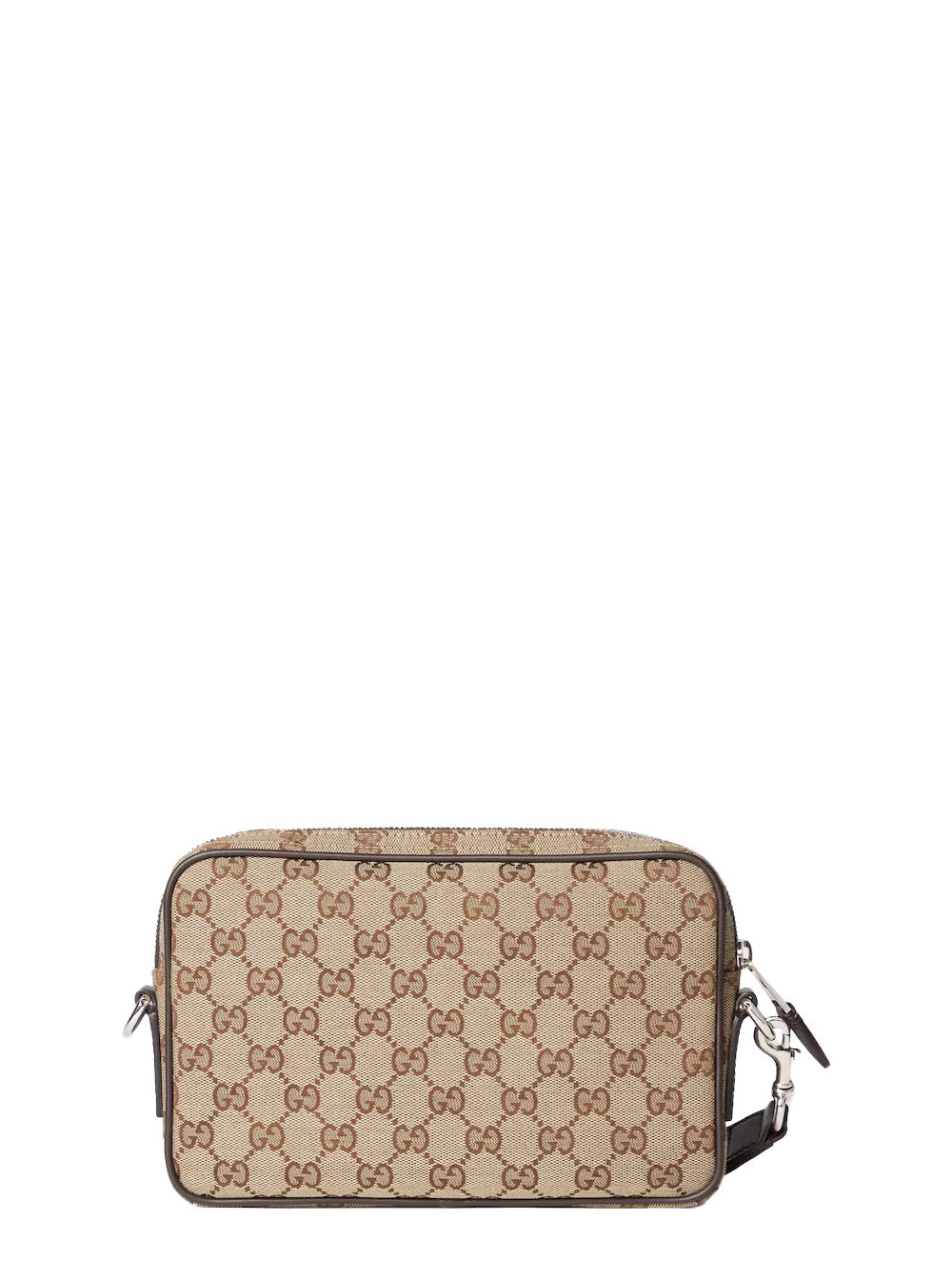 Gucci Men Gg All-Over Ecoleather Crossbody Bag For Men