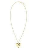 Amina Muaddi Women Heartbreaker Necklace Gold Base