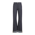 Bottega Veneta Intrecciato Pocket Jeans Women