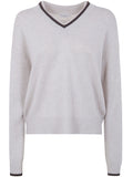 Brunello Cucinelli Women Cashmere V Neck Sweater