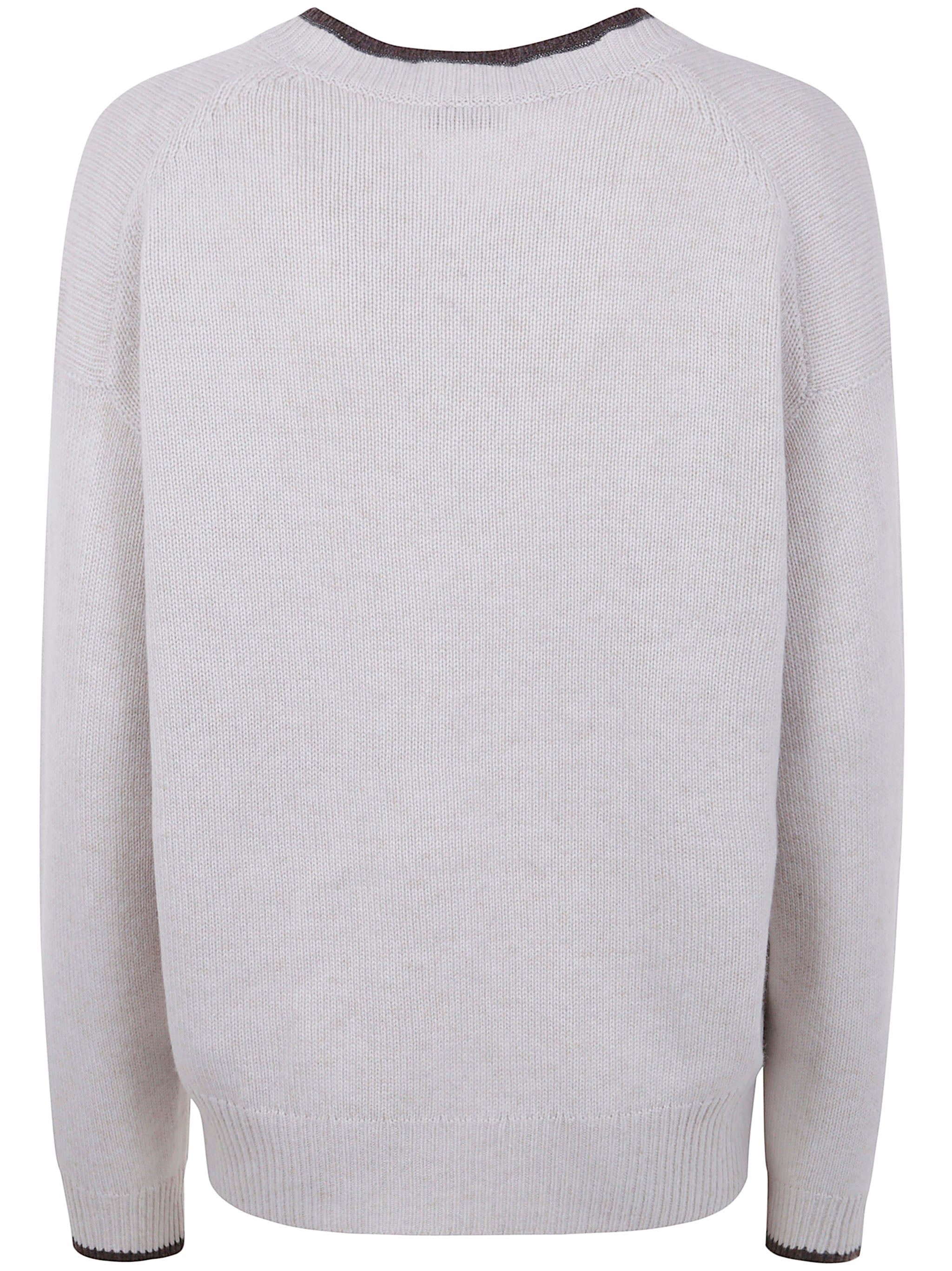 Brunello Cucinelli Women Cashmere V Neck Sweater