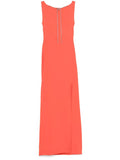 Max Mara Pianoforte Women Creso Silk Long Dress