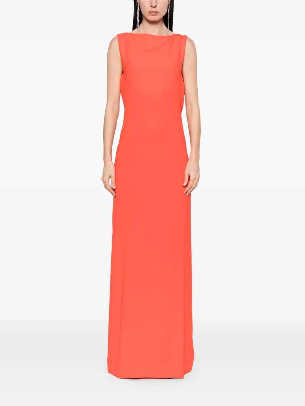 Max Mara Pianoforte Women Creso Silk Long Dress