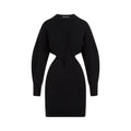 Alexander Mcqueen Wool Mini Dress Women