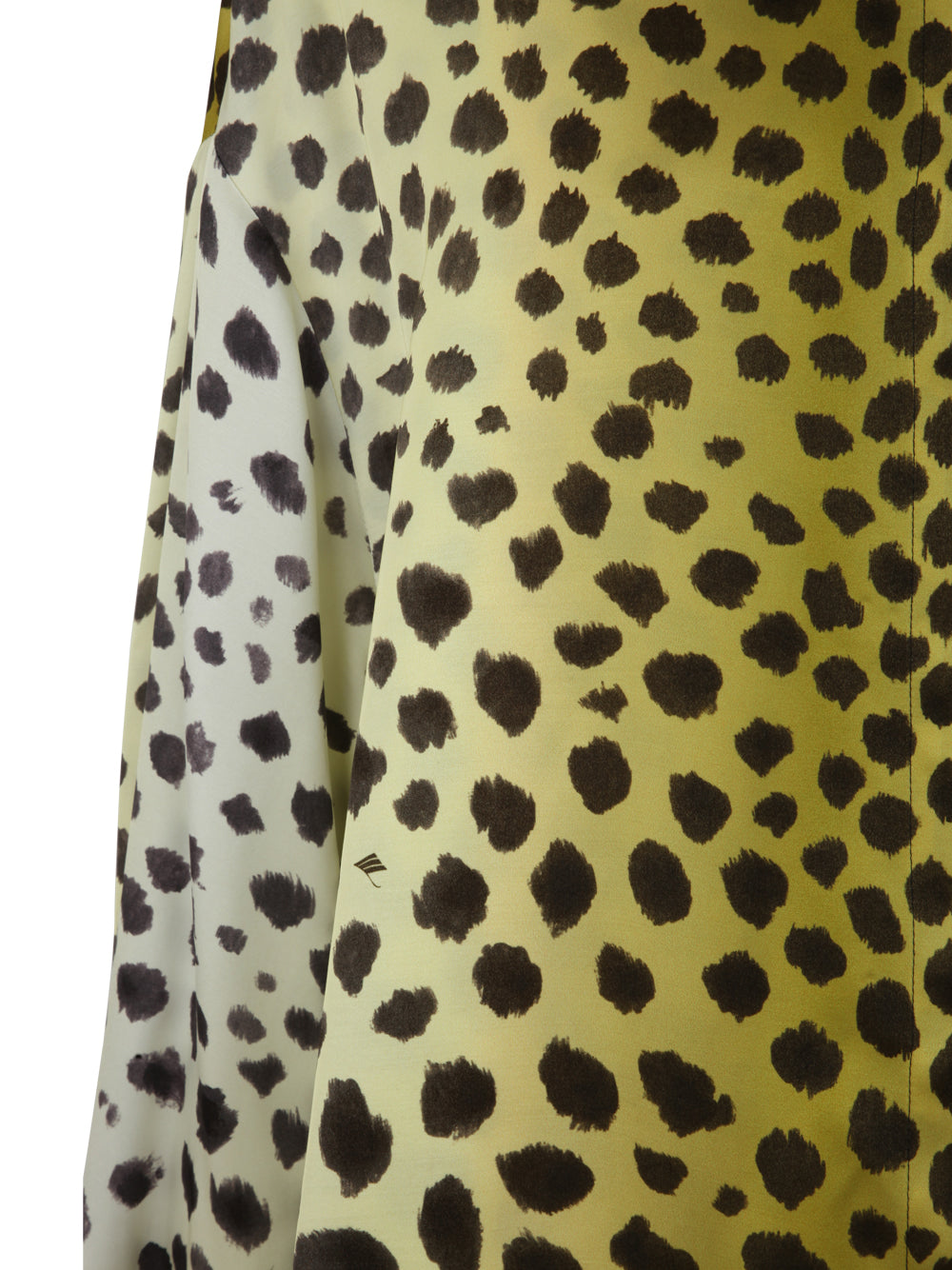 The Attico Women Kota Cheetah Printed Fluid Satin Shirt