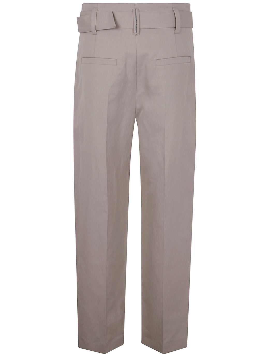 Brunello Cucinelli Women Regular Belt Trousers