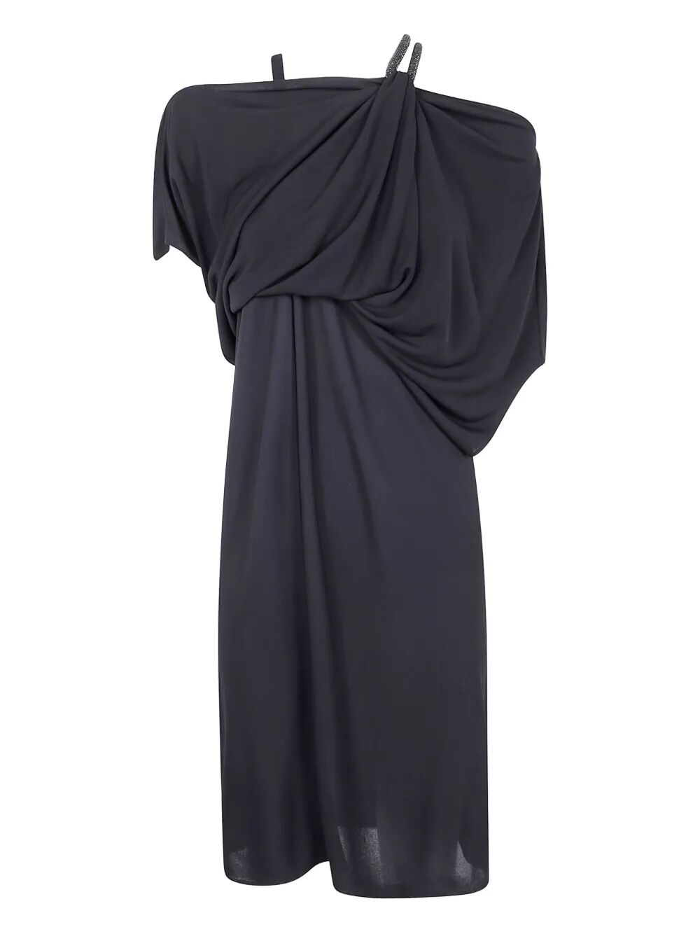 Tom Ford Women Chain Stones Embroidery On Crepe Jersey Cocktail Dress