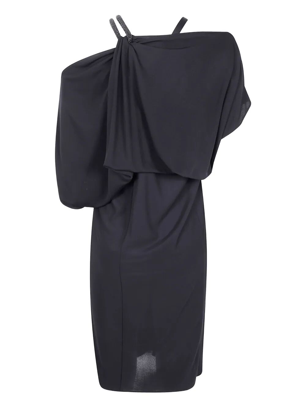 Tom Ford Women Chain Stones Embroidery On Crepe Jersey Cocktail Dress