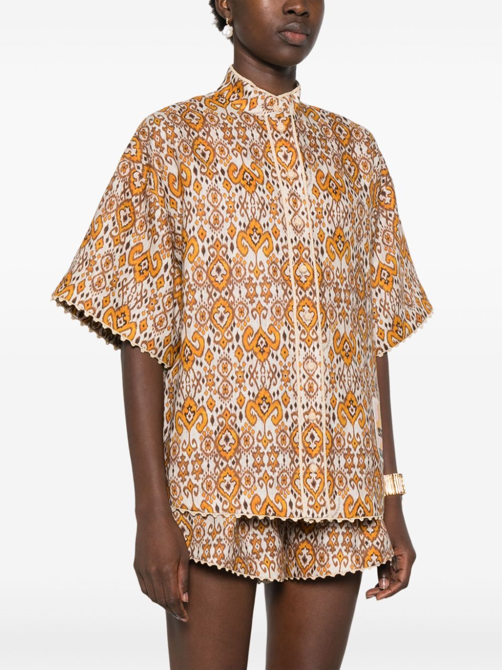 Zimmermann Women Wylie Relaxed Shirt