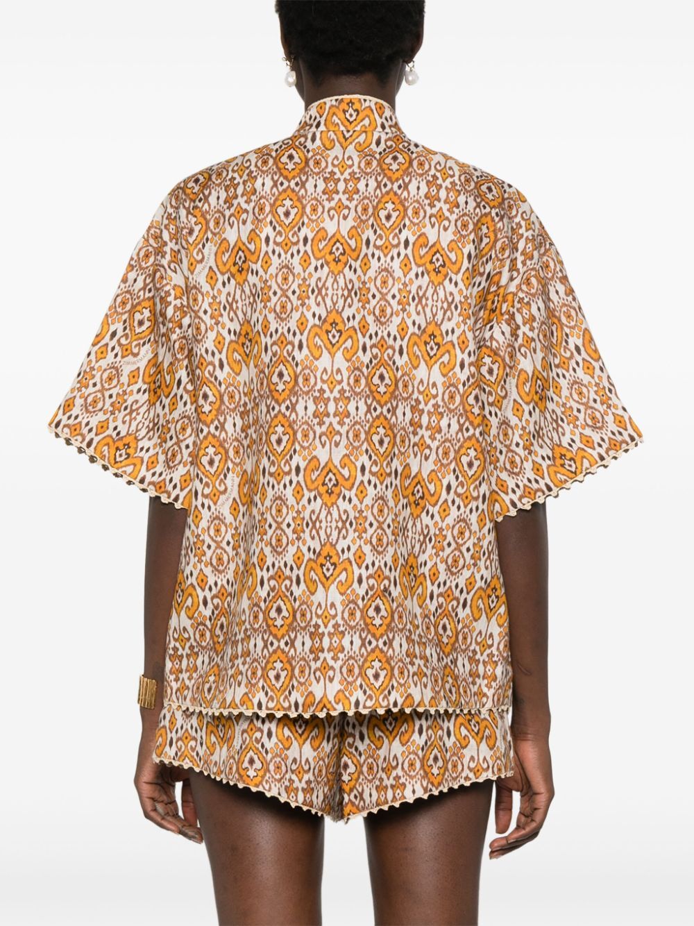 Zimmermann Women Wylie Relaxed Shirt