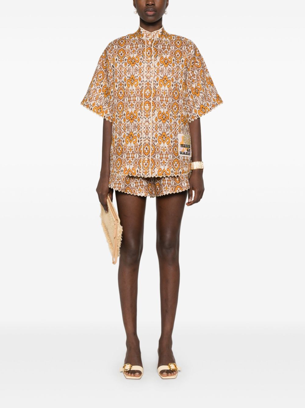 Zimmermann Women Wylie Relaxed Shirt