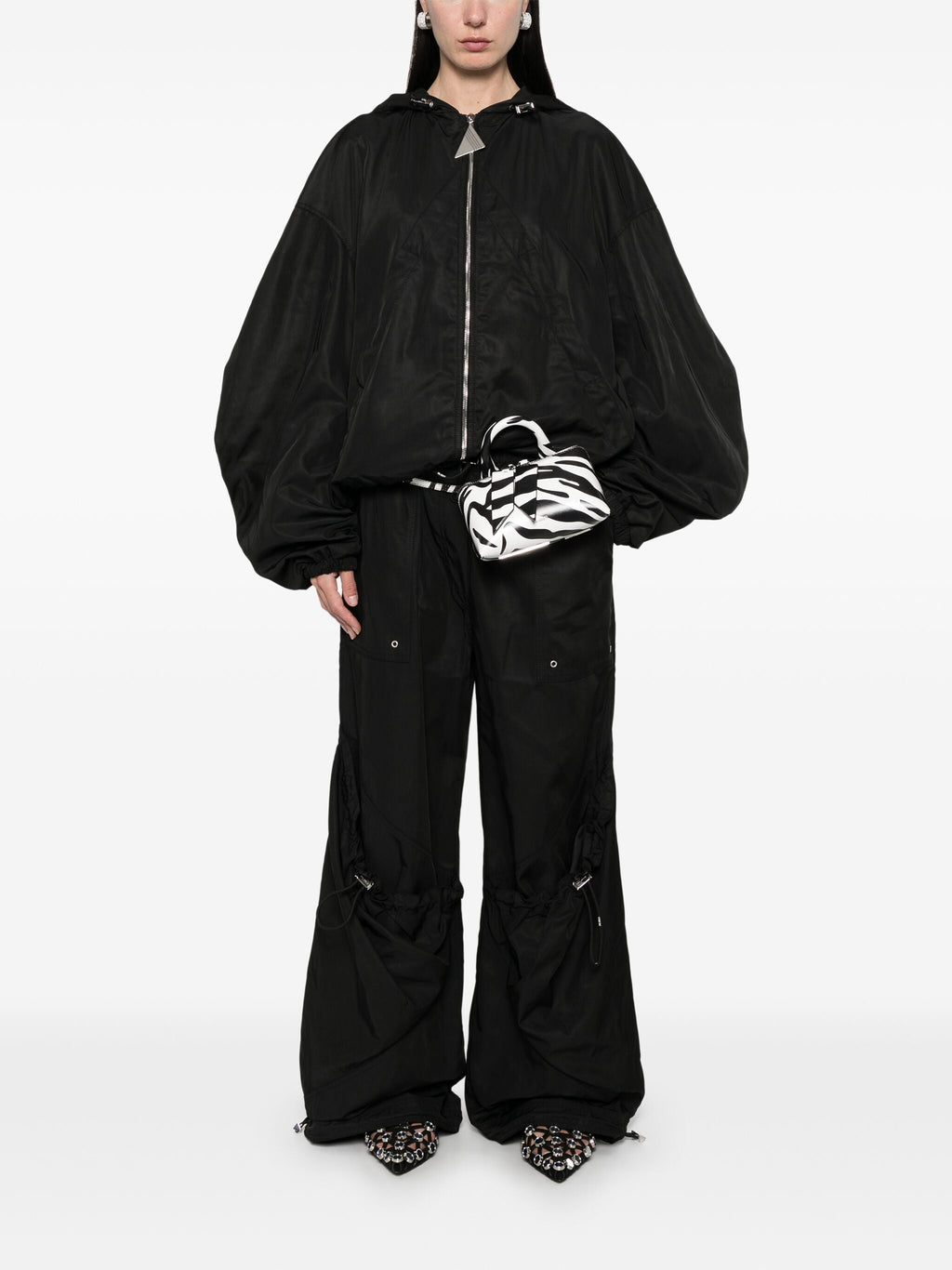 The Attico Women Nylon Long Pant