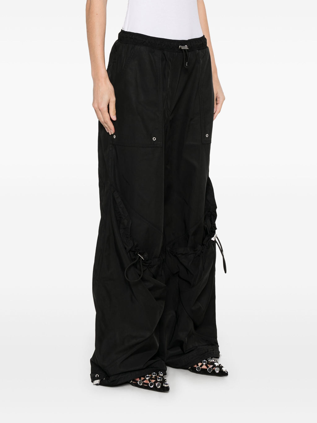 The Attico Women Nylon Long Pant