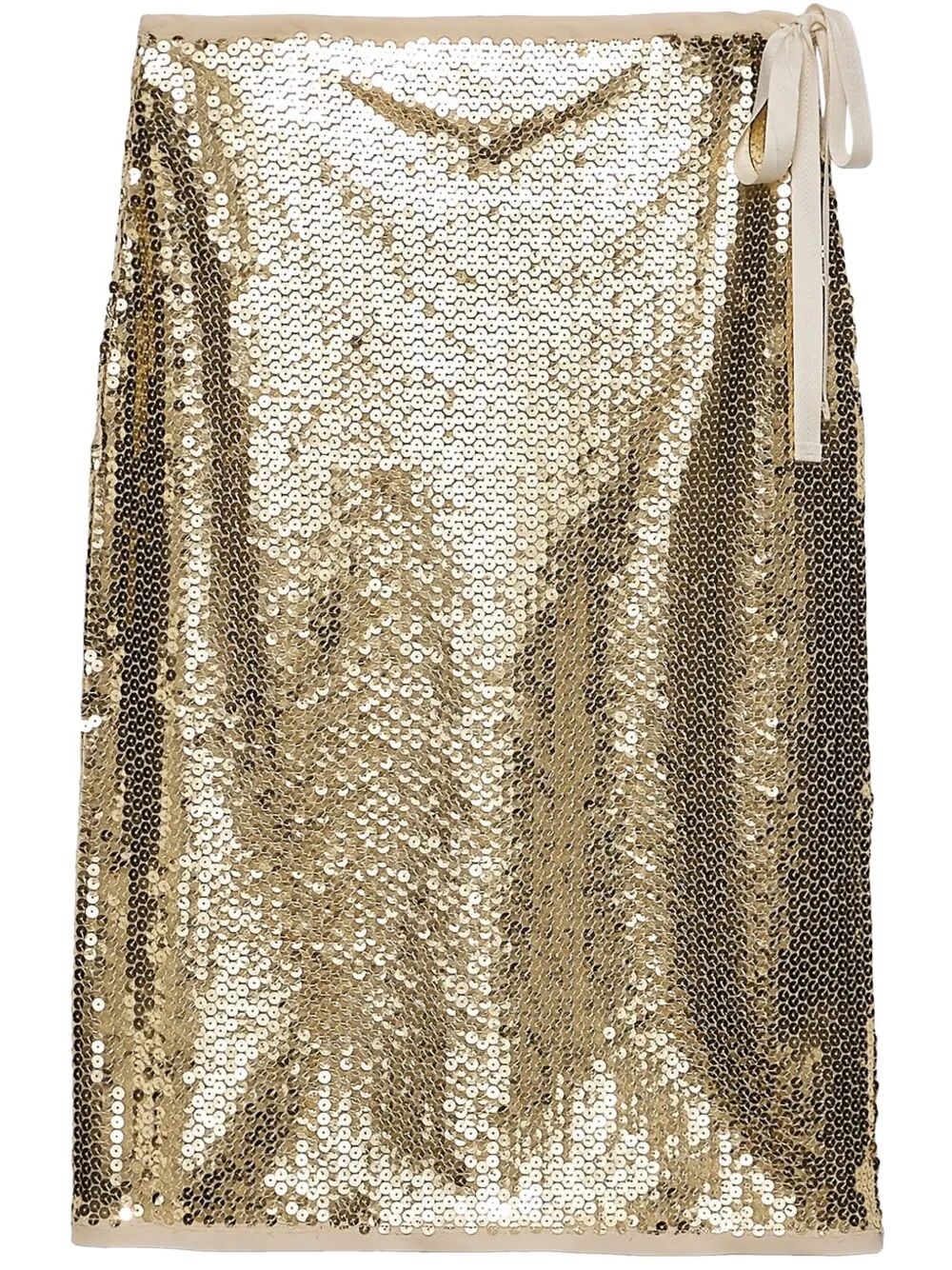 Prada Women Sequined Pencil Skirt
