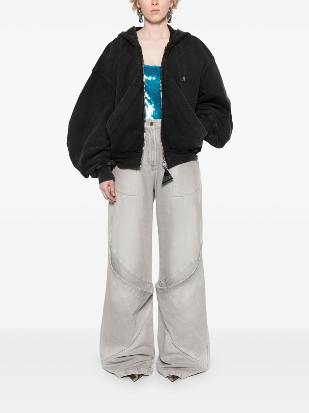 The Attico Women Vintage Long Trousers