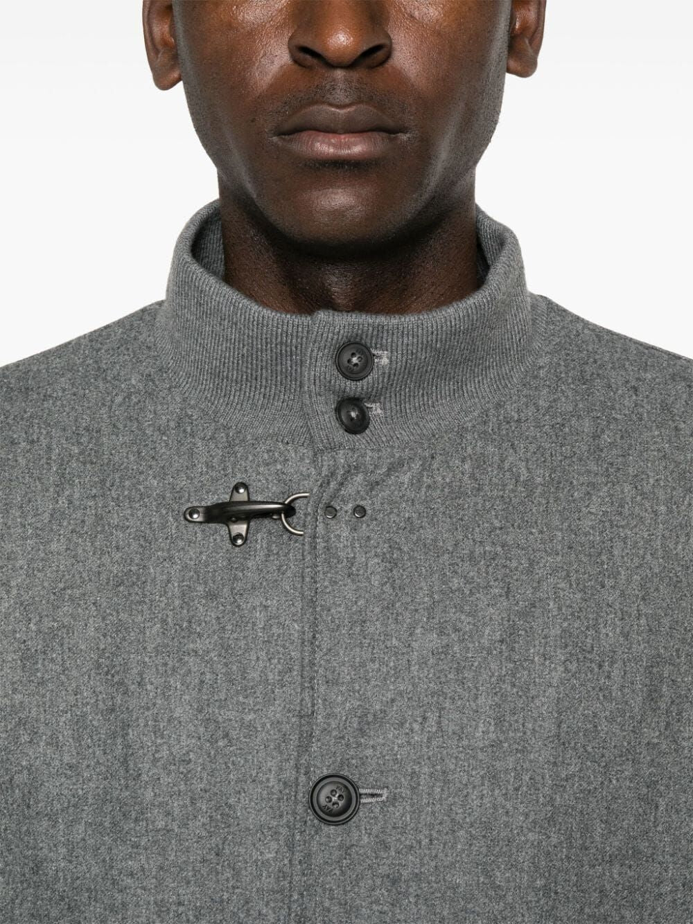 Fay Men Bomber Jacket Carded Flannel