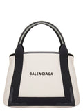 Balenciaga Women 'Navy Cabas' Small Shopping Bag