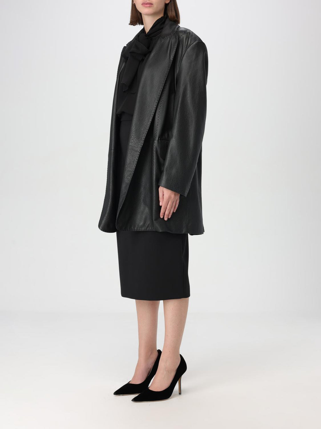 Max Mara Jacket Woman Black