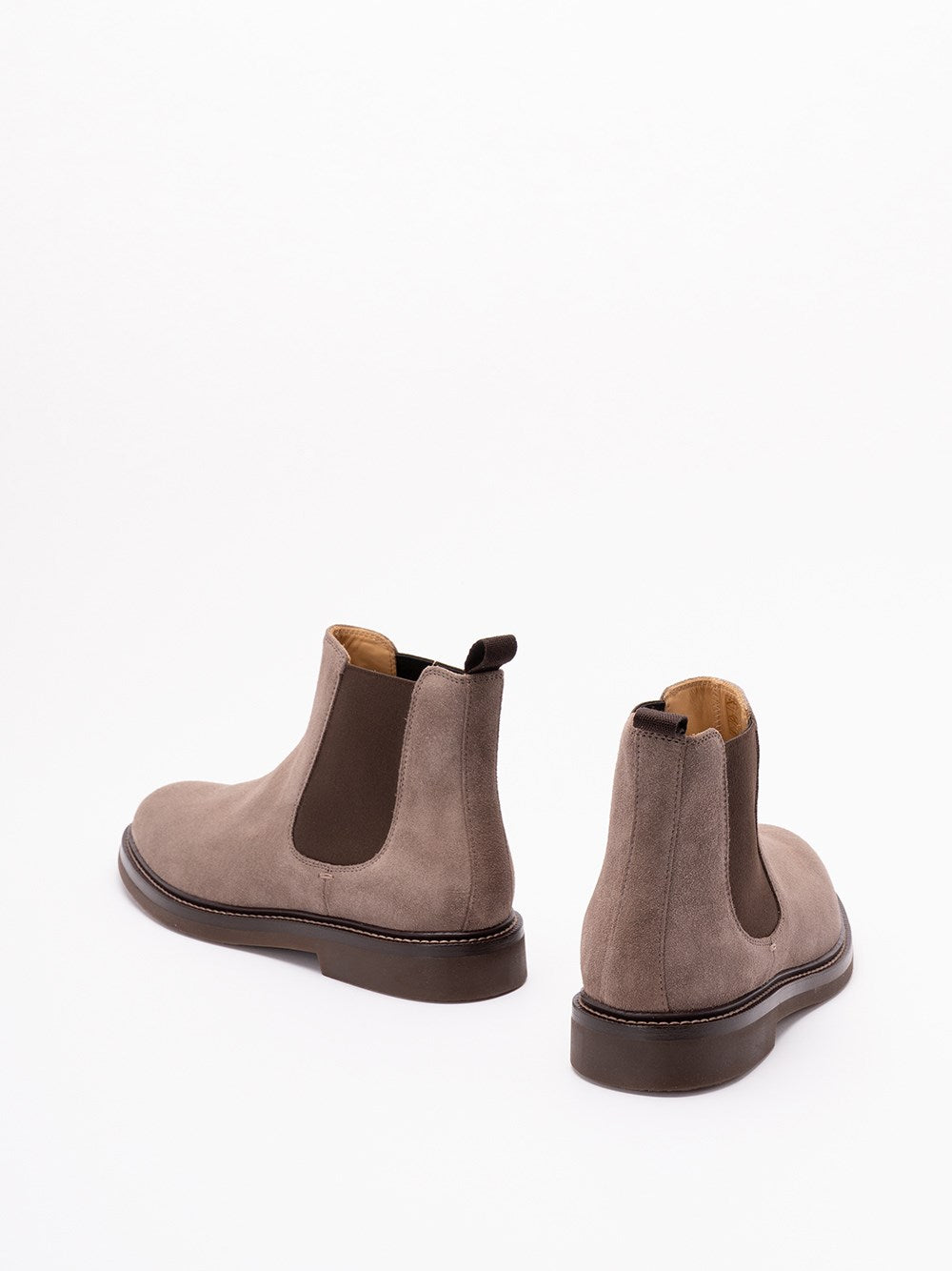 Brunello Cucinelli Men Suede Chelsea Boots