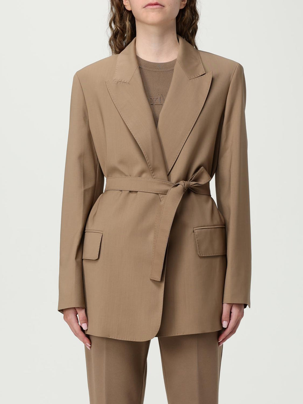 Max Mara Jacket Woman Brown