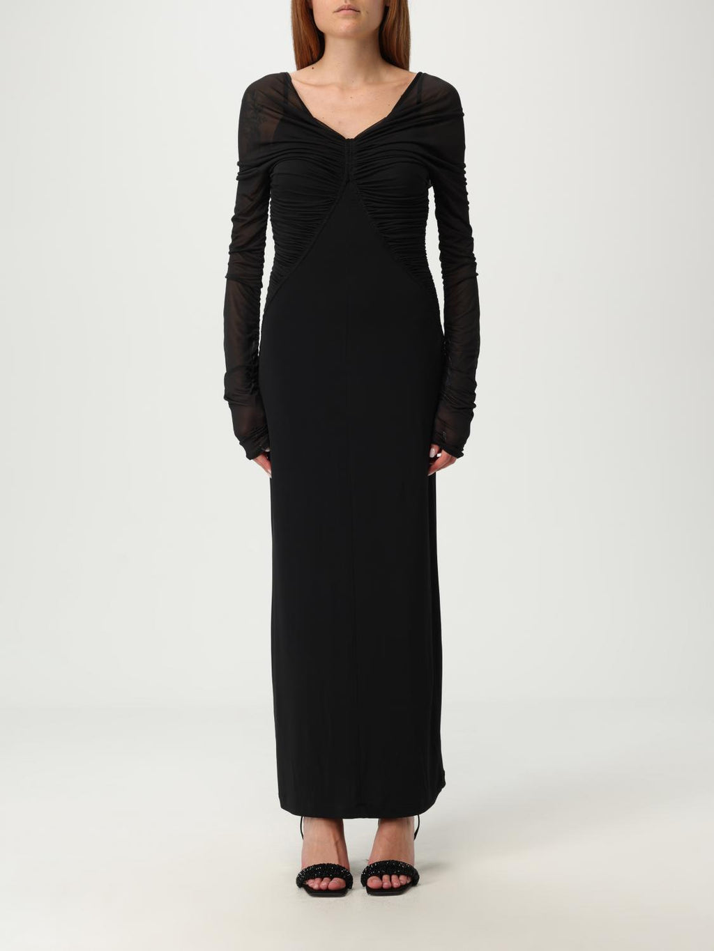 Max Mara Dress Woman Black
