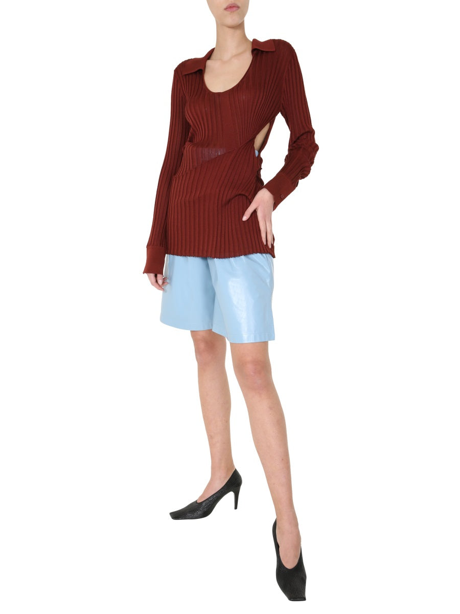 Bottega Veneta Women Ribbed Sweater