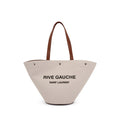 Saint Laurent Neutrals Tote Bags Women