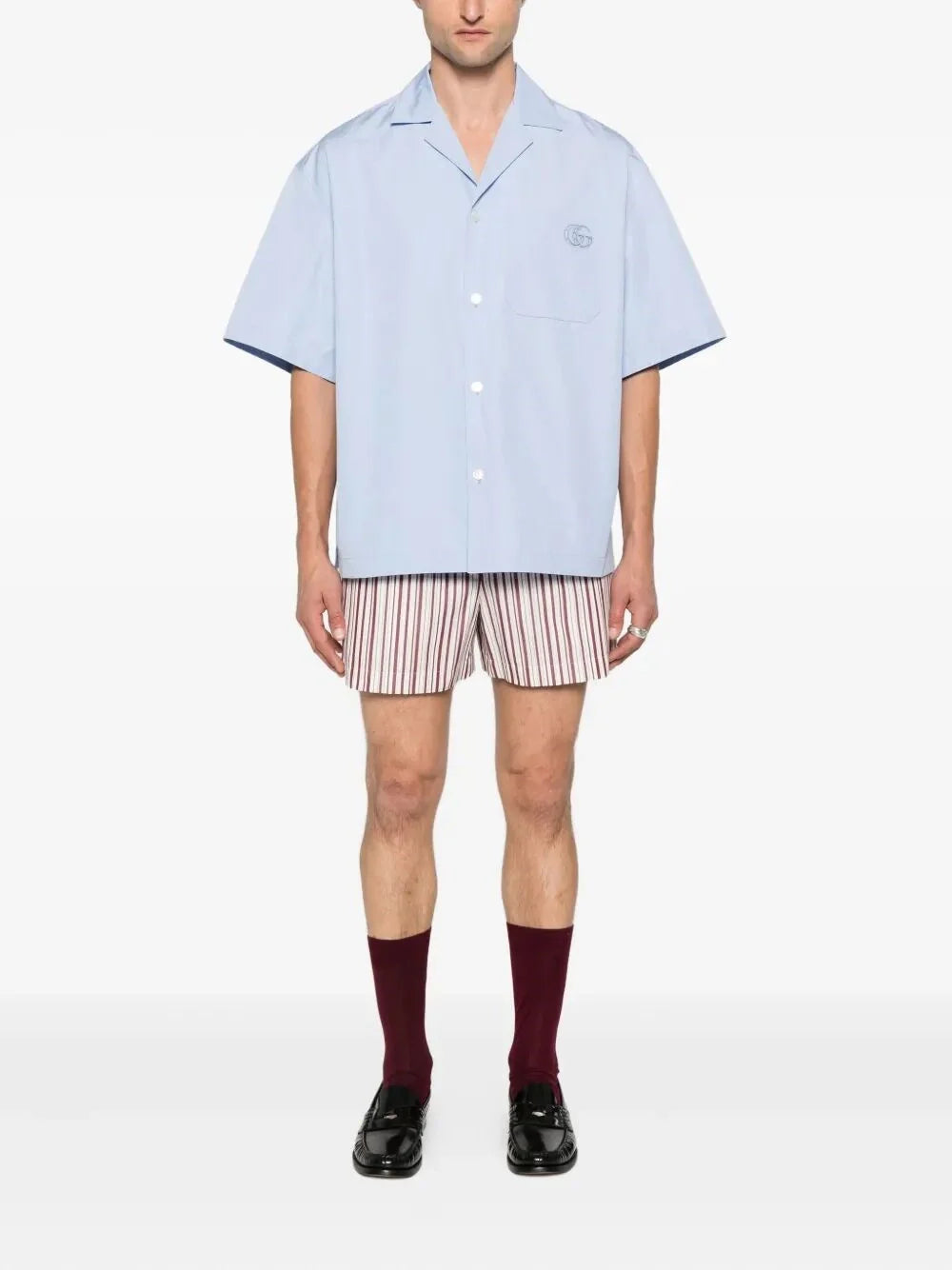 Gucci Men Heavy Cotton Popeline Shirt