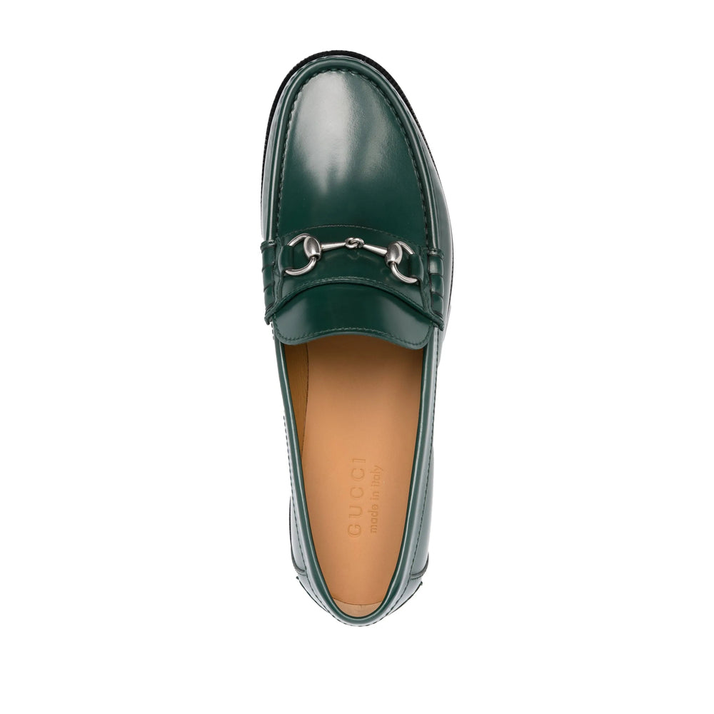 Gucci Green Loafers Men