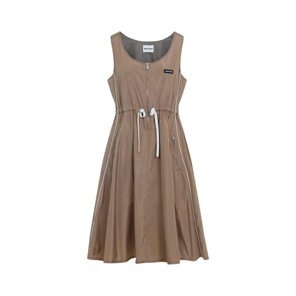 Miu Miu Mini Silk Dress Women