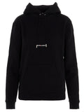 Saint Laurent Women Logo Print Hoodie