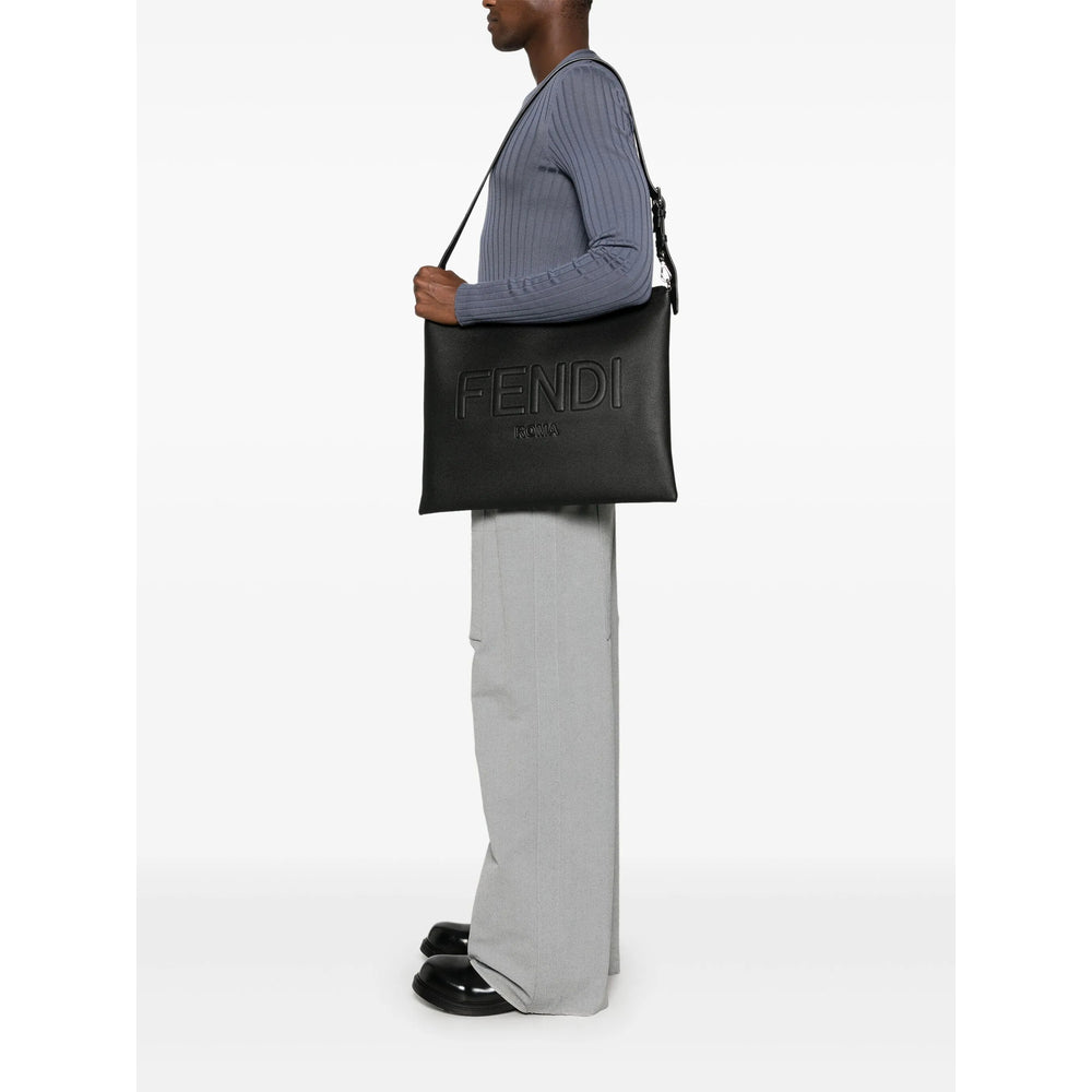 Fendi Black Shoulder Bags Men