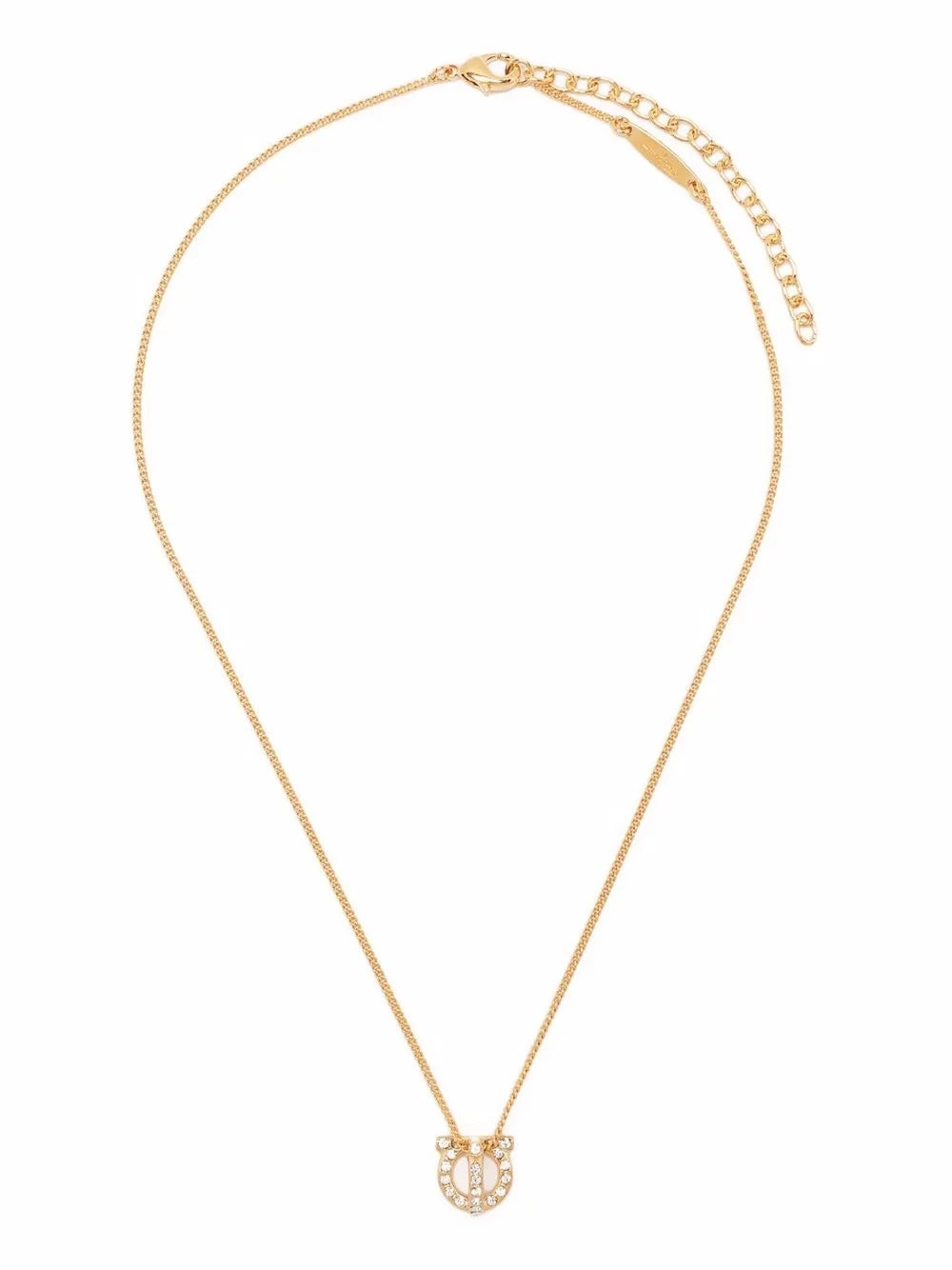 Ferragamo Women Gancini 3D Crystals Necklace