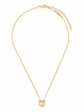 Ferragamo Women Gancini 3D Crystals Necklace