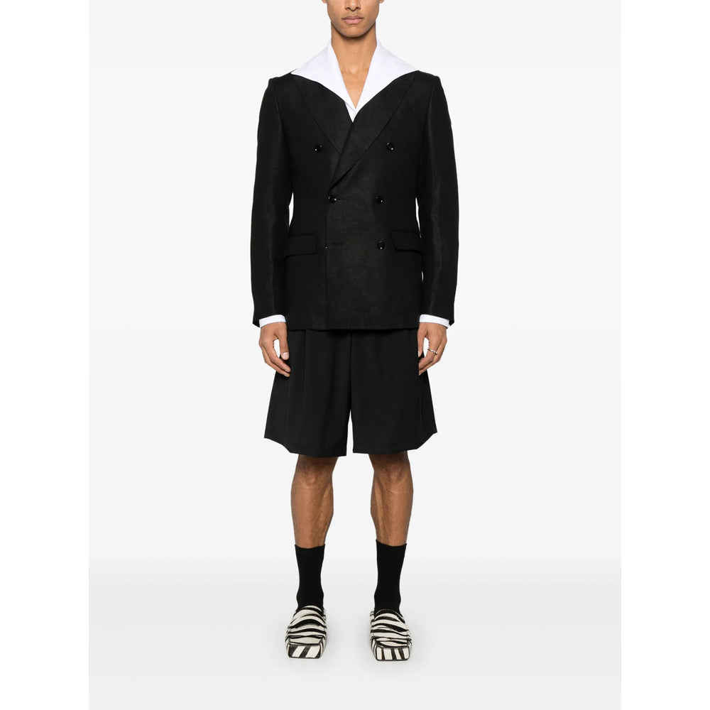 Dolce & Gabbana Black Jackets - Blazers Men