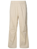 Burberry Beige Cotton Blend Trousers Men